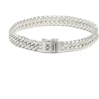 Buddha to buddha chain mini bracelet silver -op-