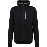 Stoic - MerinoGrid285 NorrdalSt. Zip Hoody - Fleecevest M, zwart
