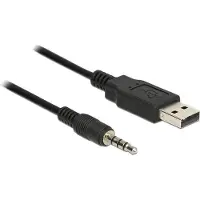 DeLOCK Converter USB 2.0 Type-A male to Serial TTL 3.5 mm 4 pin stereo jack 1.8 m (5 V)