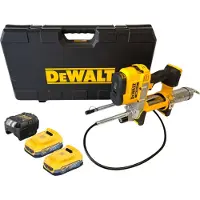 DeWalt DCGG 571 E2K accusmeerpistool 18 V + 2x Powerstack accu 1,7 Ah + lader