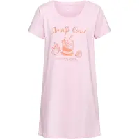 Vivance Nachthemd 'Dreams' donkeroranje / rosa