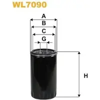 WIX FILTERS WL7090 Oliefilter