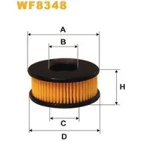 WIX FILTERS WF8348 Brandstoffilter