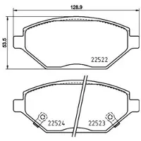 MAGNETI MARELLI 363700459093 Remblokken