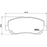 MAGNETI MARELLI 363700449045 Remblokken