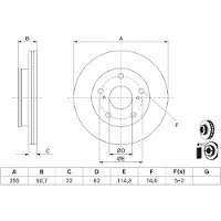 Bosch 0 986 479 J02 Remschijf