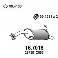 ASSO 16.7016 Einddemper