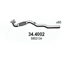 ASSO 34.4002 Voorpijp