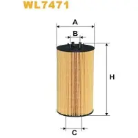 WIX FILTERS WL7471 Oliefilter