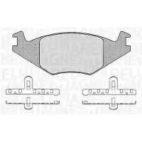MAGNETI MARELLI 363916060395 Remblokken