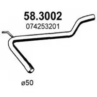 ASSO 58.3002 Voorpijp