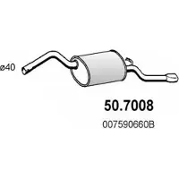 ASSO 50.7008 Einddemper