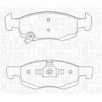 MAGNETI MARELLI 363916060813 Remblokken