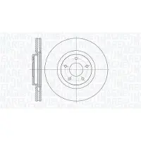 MAGNETI MARELLI 361302040608 Remschijf