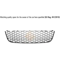 ISAM 0933710 Ventilatiegrille, bumper