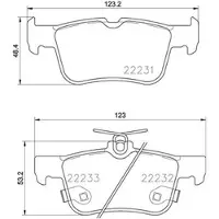 MAGNETI MARELLI 363700424201 Remblokken