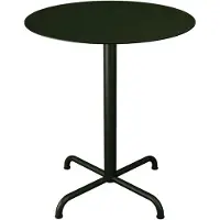 Houe Bijzettafel Buiten Pico Café Table 4 Star Base Olive Green Ø 64 cm