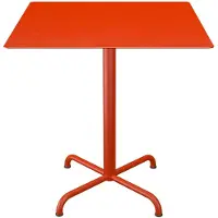 Houe Bijzettafel Buiten Pico Café Table 4 Star Base Cayenne 70 x 70 cm
