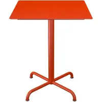 Houe Bijzettafel Buiten Pico Café Table 4 Star Base Cayenne 60 x 60 cm