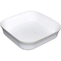 Denby Natural Canvas ovenschaal Beige, vierkant