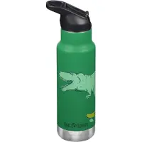 Klean Kanteen Thermosfles Kids Classic Narrow 355ml Flip Seal Sport Cap Dino Skate