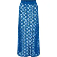 ONLY Rok blauw / wit