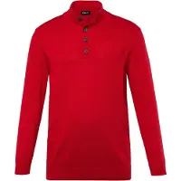 Men Plus Trui rood
