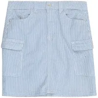 ONLY GIRLS Rok 'KOGIBI' lichtblauw / wit
