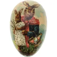 MEA Ei karton Hazen Moeder met kind, 35cm