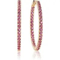 Sif Jakobs BOVALINO EARRINGS SJ-E1790-RED-YG