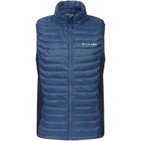 Columbia - Powder Pass Hybrid Vest - Synthetische bodywarmer XL, blauw