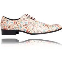 Lureaux Kitchery - - Nette Kleurrijke Schoenen Met - Of Zonder - Print - Heren