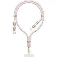 Dudao 4In1 Kabel Lanyard Usb-A Usb-C Naar Lightning Pd Qc 65W 1,5M Voor Telefoons