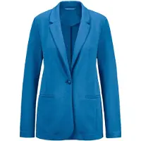 Goldner Blazers cyaan blauw