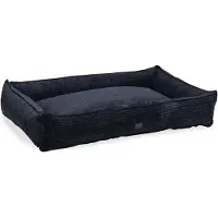 Designed By Lotte Hondenmand Ribbed Antraciet 120 x 80 x 23 cm