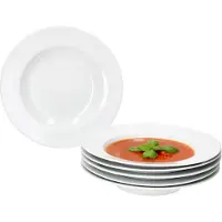MamboCat Set van 6 TOMMY soepborden wit porselein