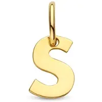 The Jewelry Collection Geelgouden Hanger letter S 4023470