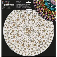 Aladine creatieve dot painting set mandala 30 cm schilderen.