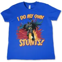 Batman Kinder-T-shirt 'I Do My Own Stunts' WB-12-BAT015-DTF020