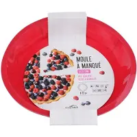 CREALYS - RONDE TAARTVORM SILICONE 25X4.5CM - 513010