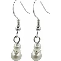 Charme Bijoux Oorbellen-Nila-Synthetische-Parel-Zilver -