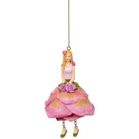 MEA Rozen meisje hangend roze 7,5x6,5x12cm