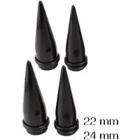 Charme Bijoux 4-Delig Stretcher Taper 22 en 24 mm -