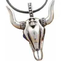 Charme Bijoux Schedel ketting- Koord- 4.5 cm- 45 cm-