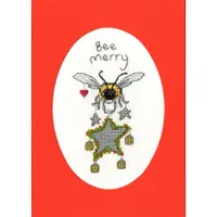 Bothy Threads Kerstkaart borduren telwerk