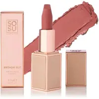 SOSU Cosmetics | Matte Lipstick Birthday Suit - Vegan