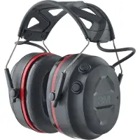 3M Pro-Protect Gehoorkap voor helm Draadloos Rood, zwart