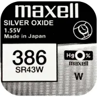 Maxell 386m Alkaline Batterij
