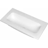 Ink Wastafel reflekt 800x400x15 mm mat wit 3407710
