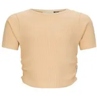 Retour Jeans T-shirt zand Beige Meisjes Katoen Ronde hals Effen - maat 182/188